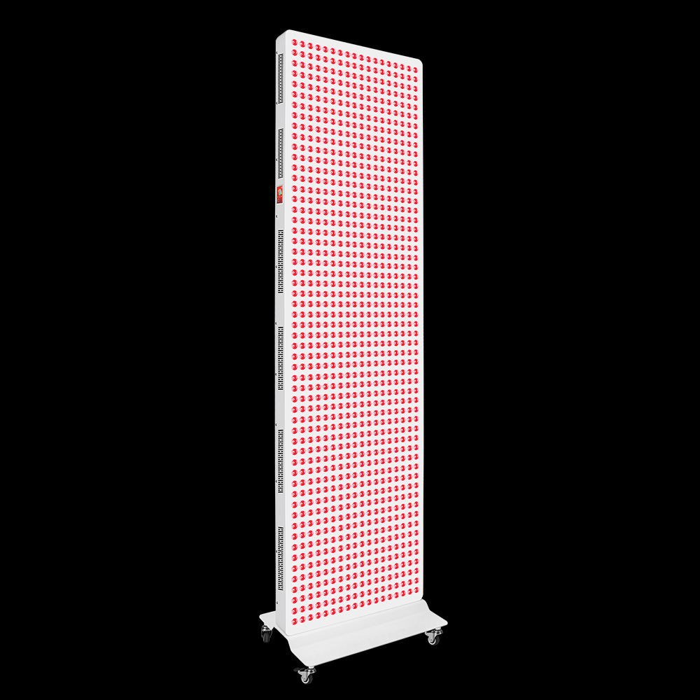 Max Series Red Light Therapy LED Panel 3000W ,4000W ,5040W with Touch Screen Controller ,5 Wavelengths ,Dimming ,Timer ,Pulse -Mobile Stands (Mobile Lifting Stands Optional)